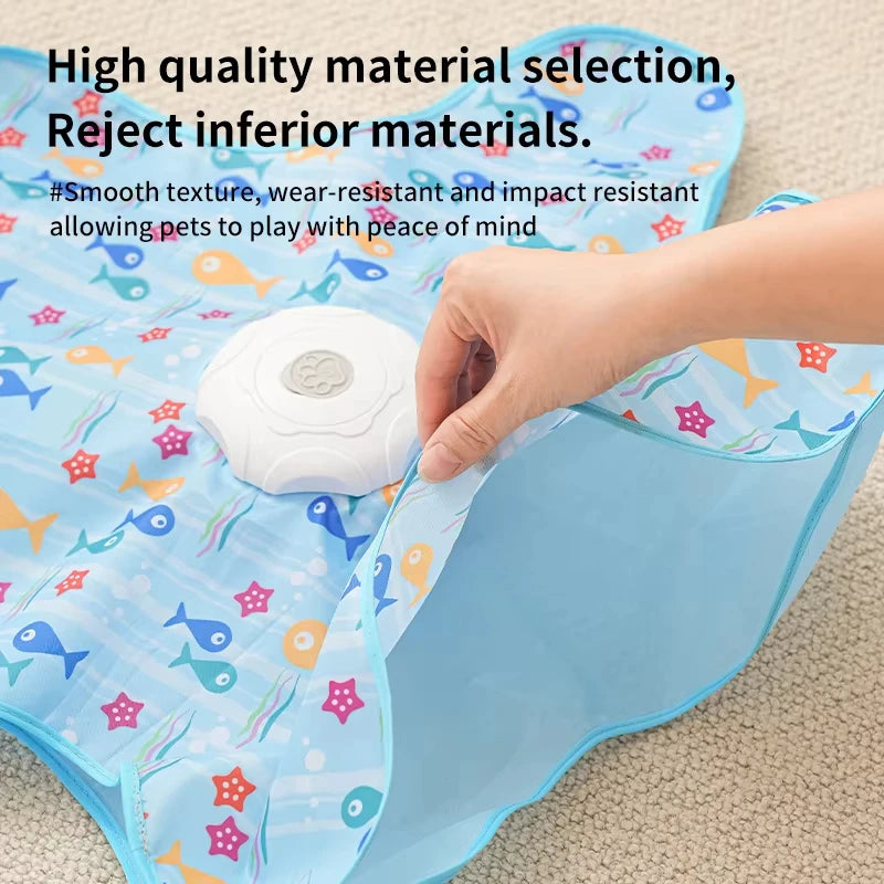 Interactive Hide and Seek Cat Toy with Mouse Squeaks